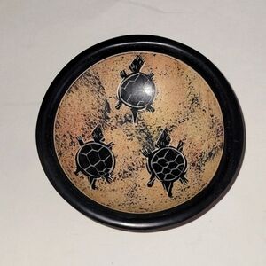 AFRICAN SOAPSTONE BOWL & EGG decor